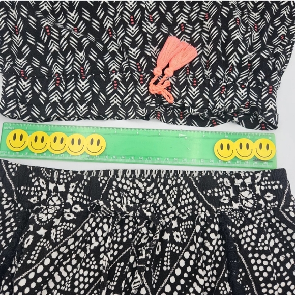 LOT of 2 Ladies Teens Pajama Shorts Garage & Primark Brands Size XS & 13-14 Year - Picture 6 of 14